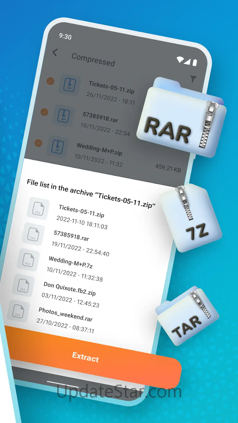 Zip Extractor - UnZIP & UnRAR 3.3.0