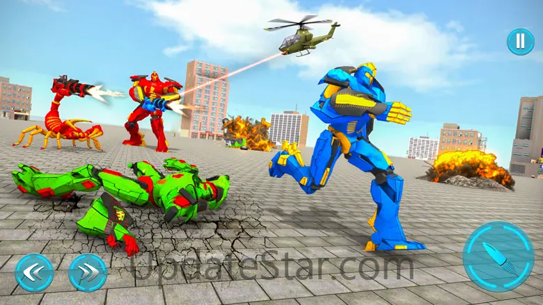 Scorpion War Robot Transform 18