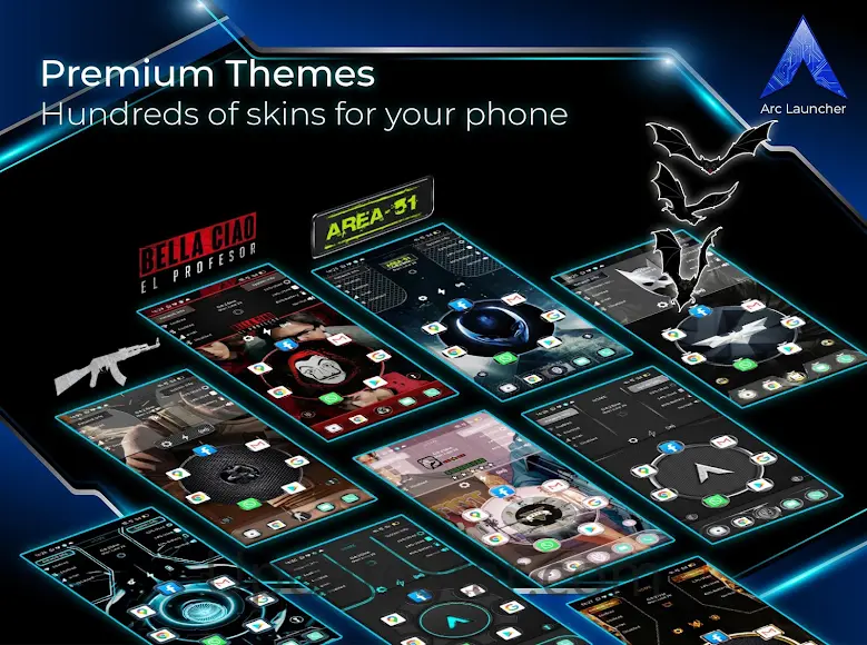 ARC Launcher® 2021 & 4D Themes 50.0