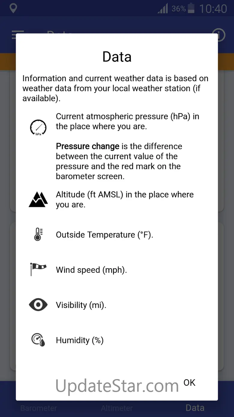 Barometer & Altimeter 2.7.00