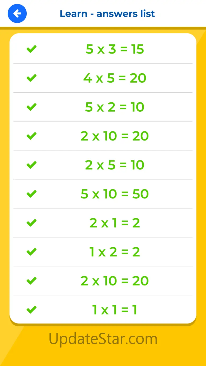 Times Tables Multiplication IQ 1.3.4