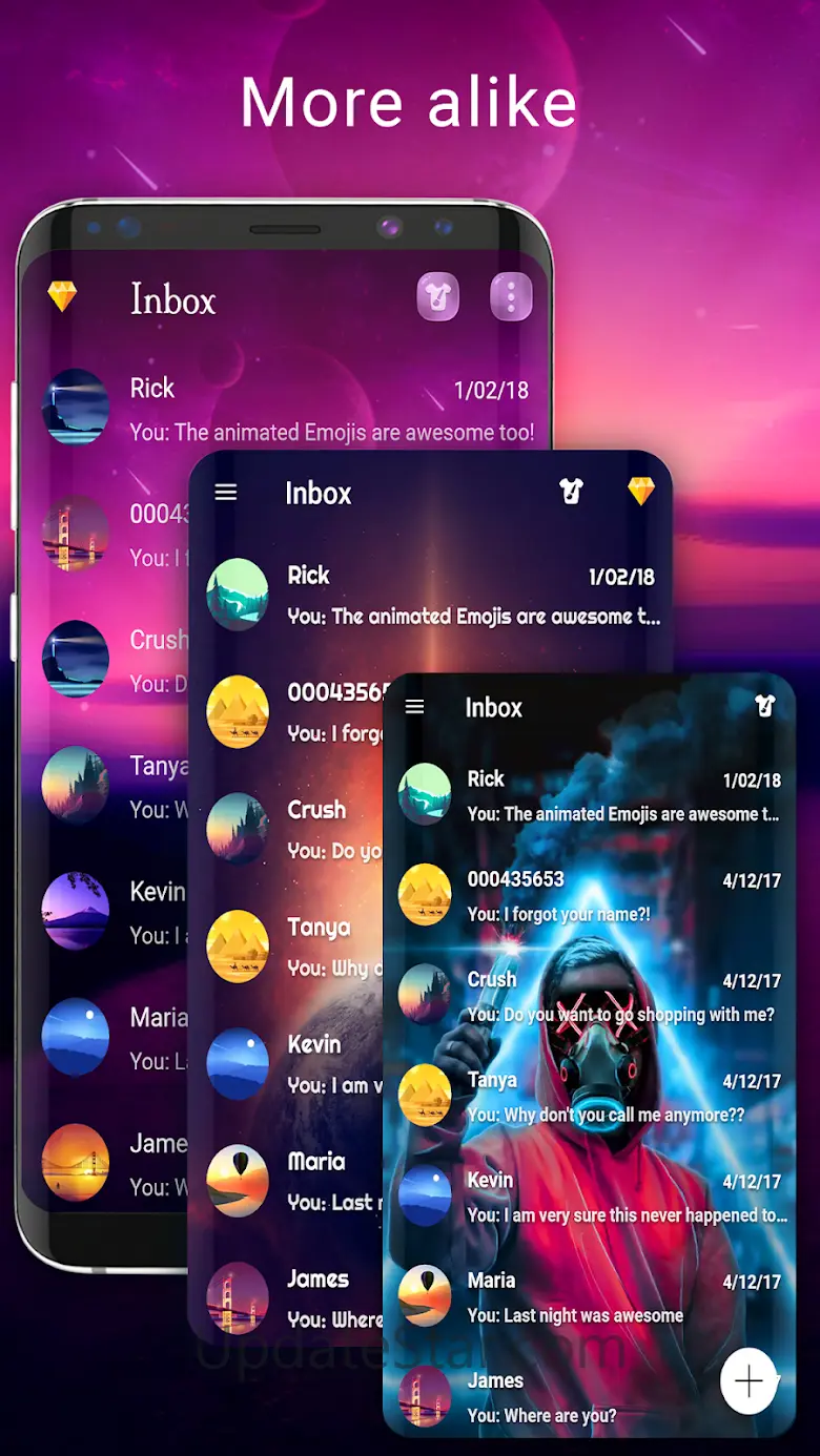 Wallpaper SMS theme 7.0.83