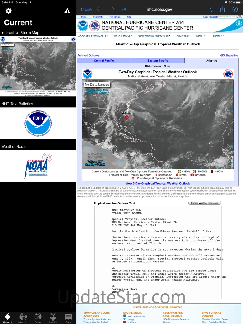 NOAA Hurricane Center HD 5.0