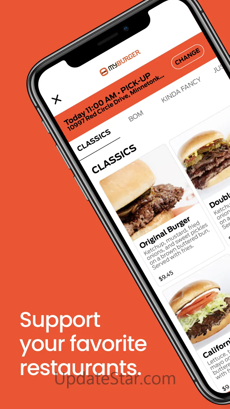 My Burger App 1.1.0