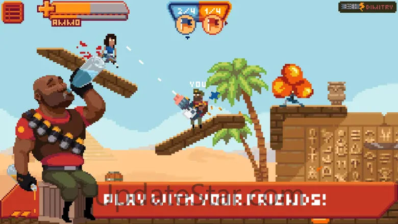 Gangfort - Online 2D Platformer Shooter 2.1