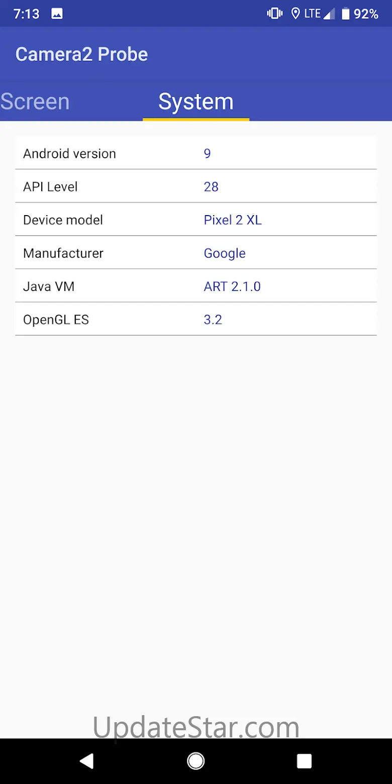 Camera2 API Probe 0.9.36