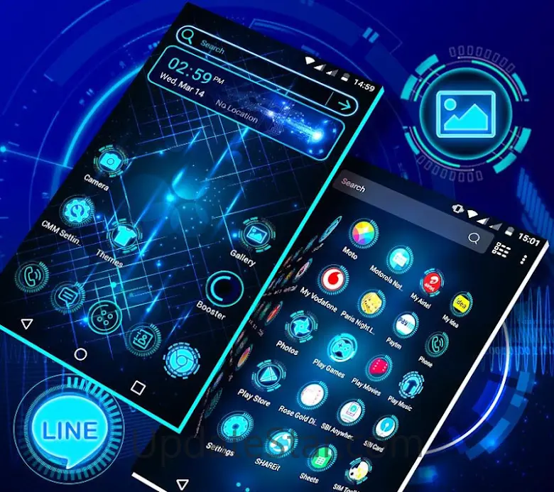 Technology Launcher Theme 5.1