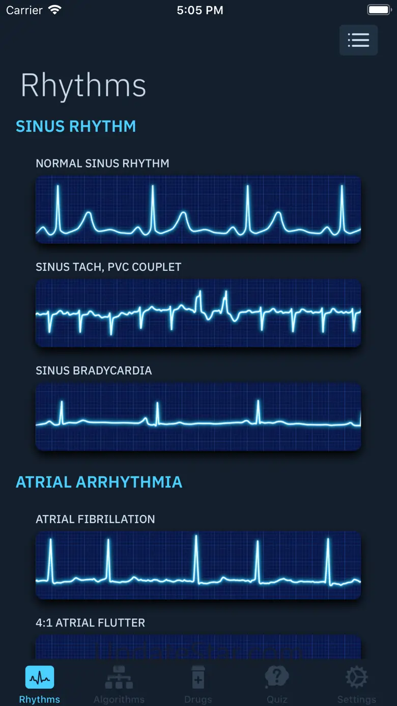 ACLS Rhythms and Quiz 2.0.3