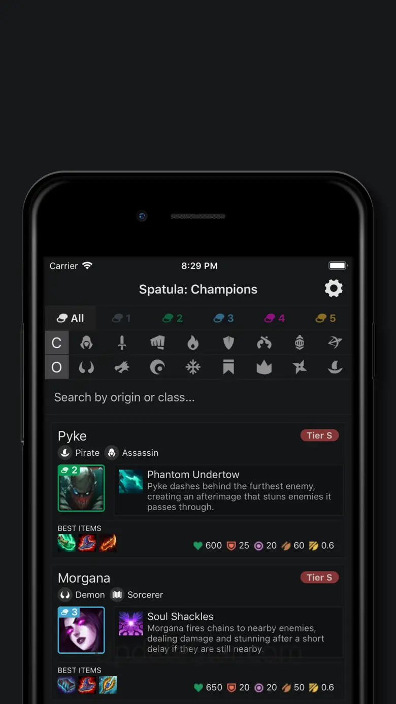 Spatula: TFT Cheat Sheet 2.4.1