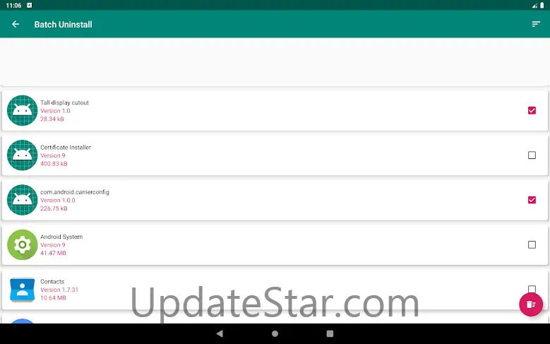 Delete apps - Uninstall apps 3.8