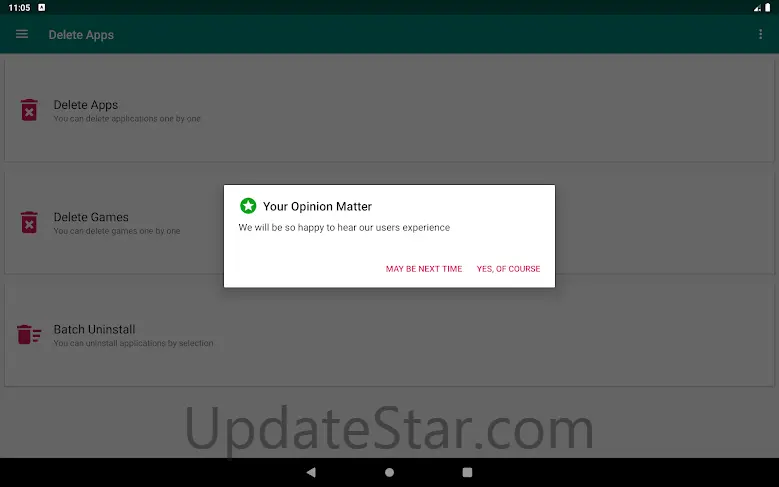 Delete apps - Uninstall apps 3.8