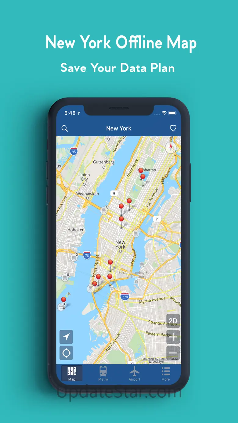 New York Offline Map 4.6