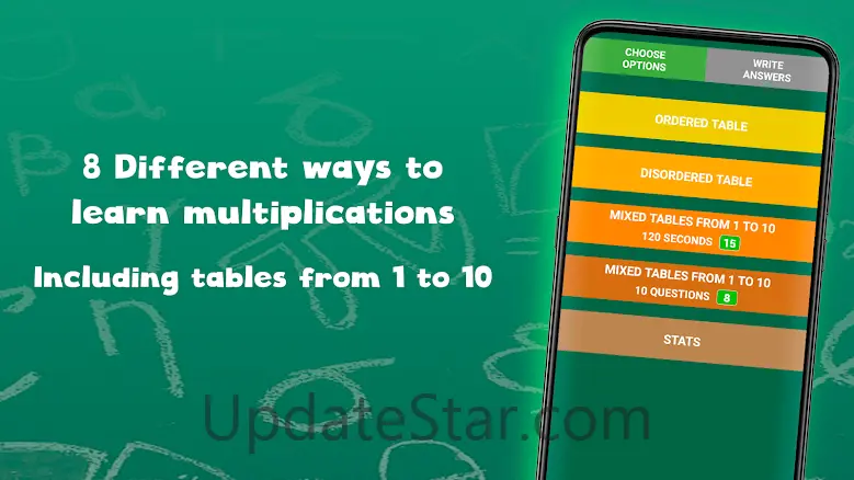 Multiplication tables for kids Multiplication tables 1.2