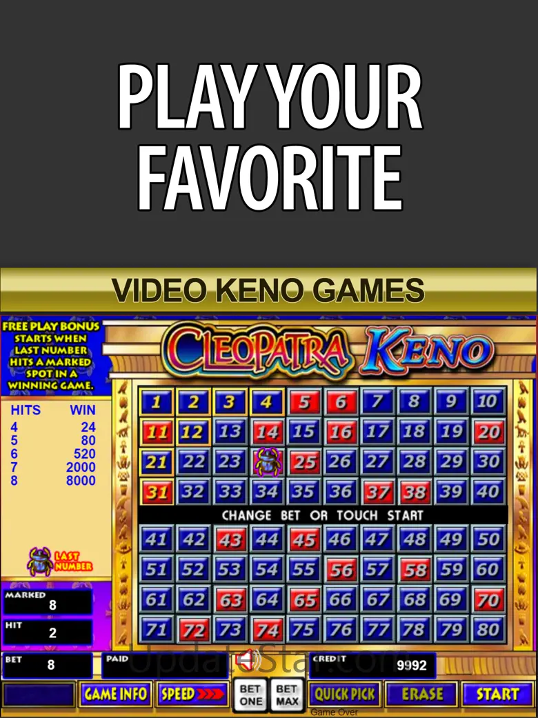 Video Keno Casino Games 1.79.2