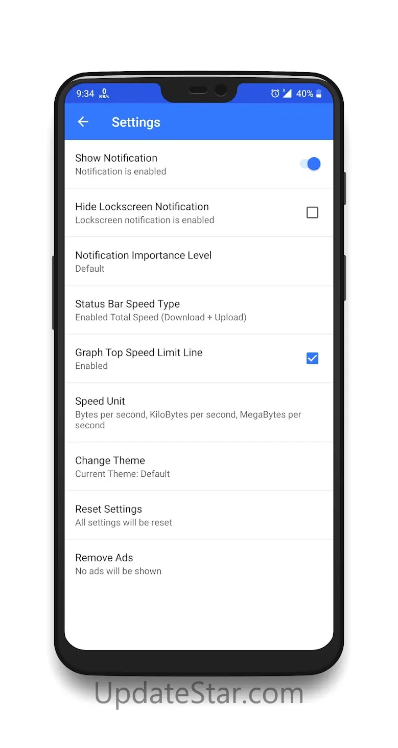 Internet Speed Meter - Live 2.08