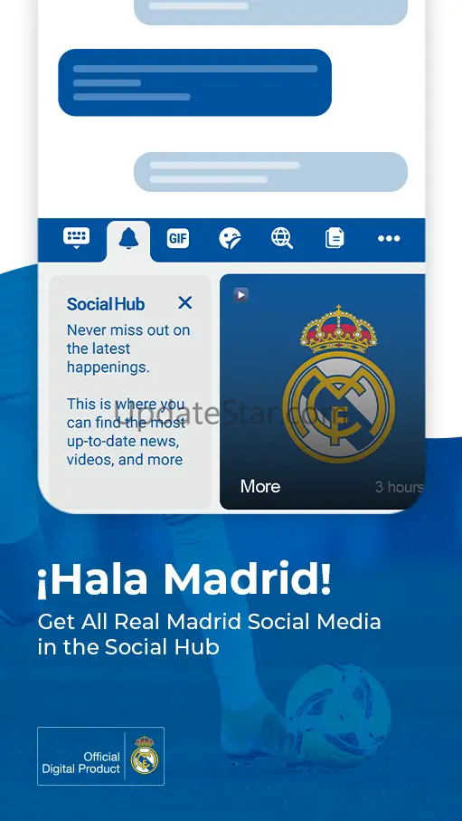 Real Madrid Keyboard 73.0
