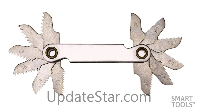 Thread pitch gauge 1.4.15