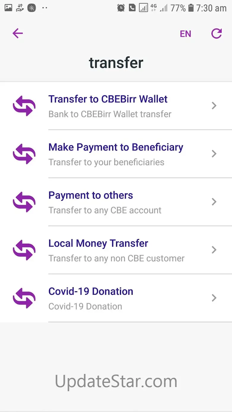 Commercial Bank of Ethiopia 5.1.0