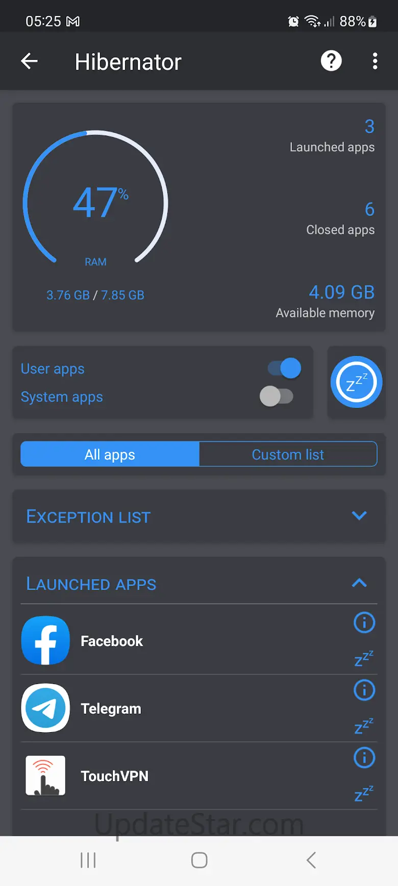 Hibernator: Force Stop Apps 2.54.11