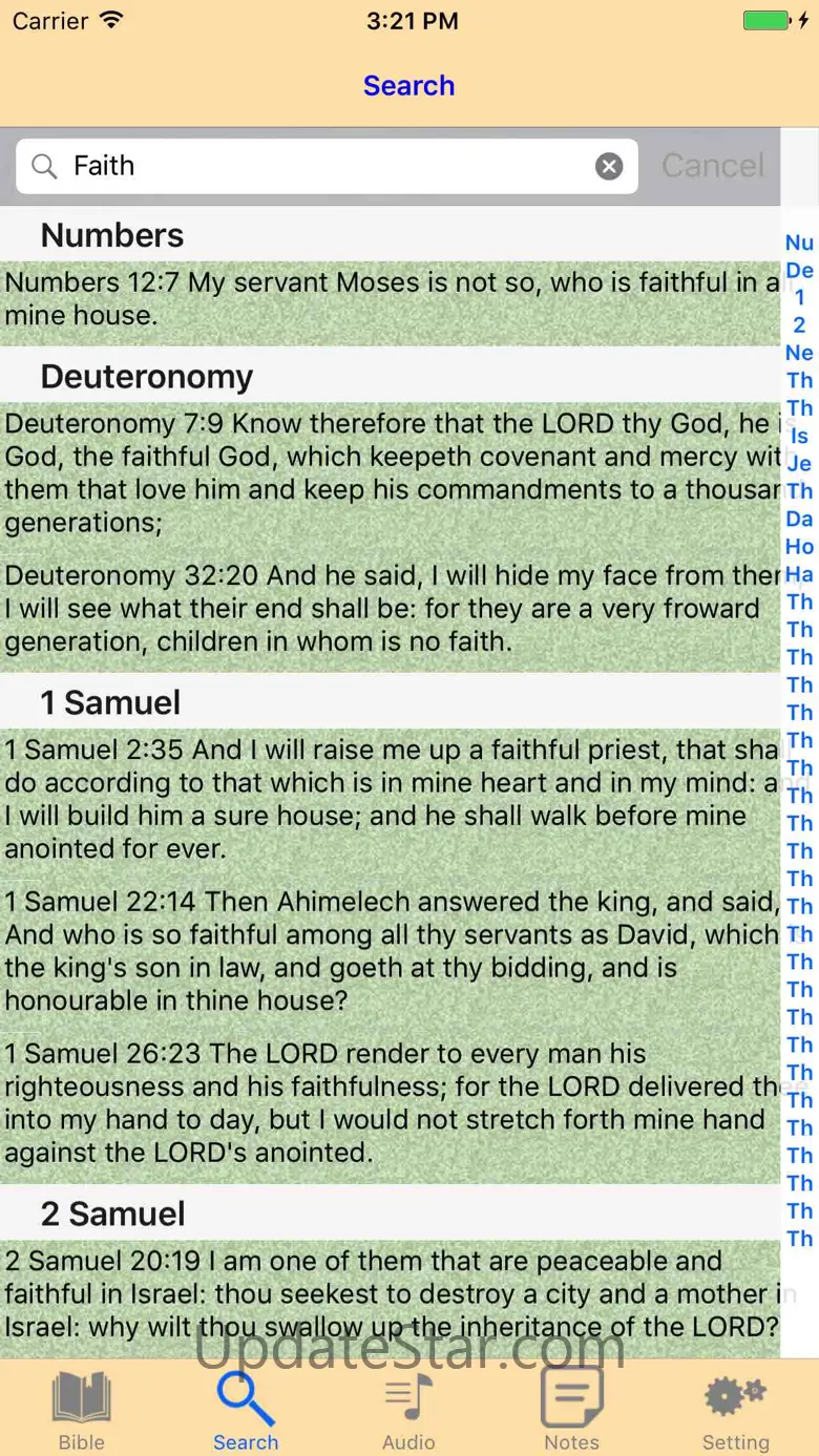 King James Version Bible Audio offline Scriptures 3.5