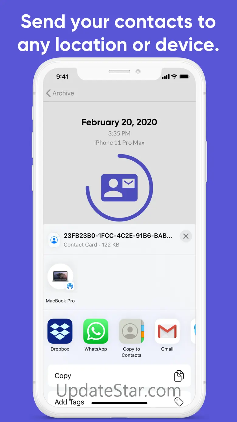 Contacts Backup + Export 1.3.4