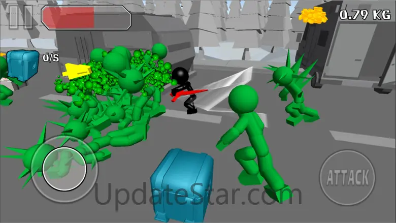 Stickman Killing Zombie 3D 1.10