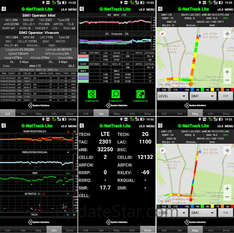 G-NetTrack Lite 19.1