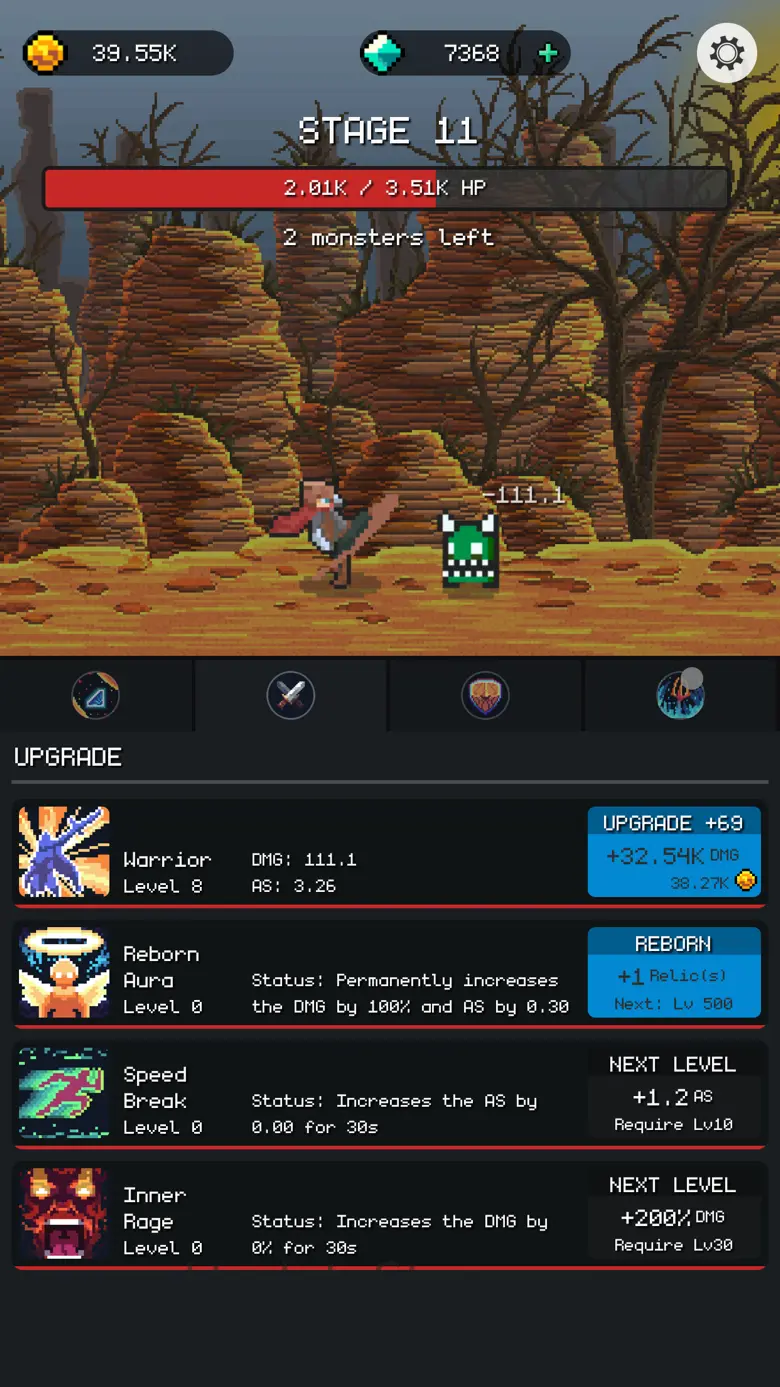 Dungeon Gates: Idle RPG 1.26.5