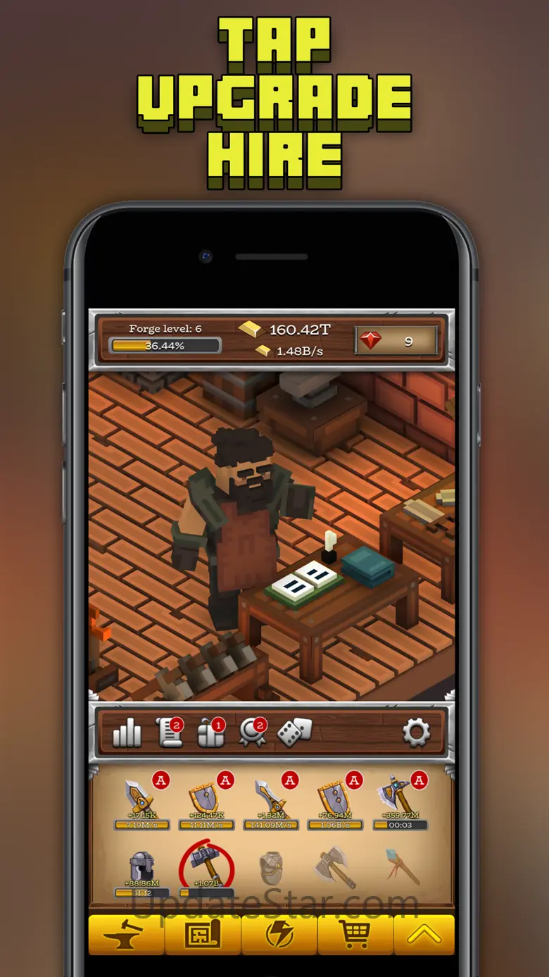 ForgeCraft - Idle Tycoon 1.21