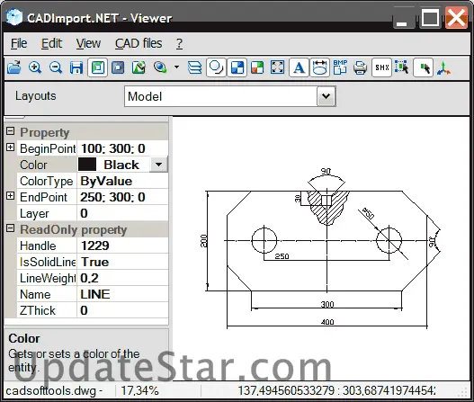 2D / 3D CAD Import .NET: DWG, DXF, PLT 8.0