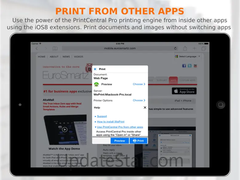 PrintCentral Pro 5.8.3