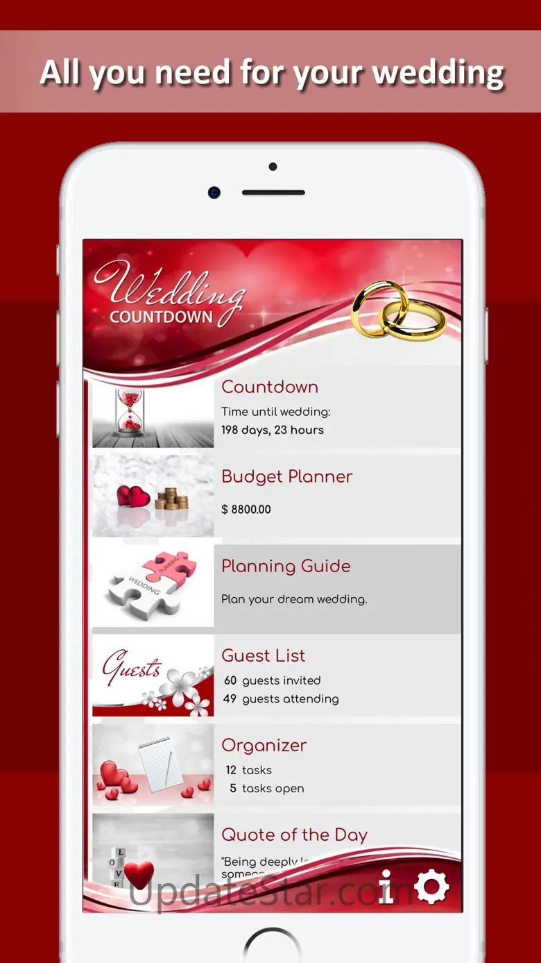 Wedding Countdown Planner 2.22