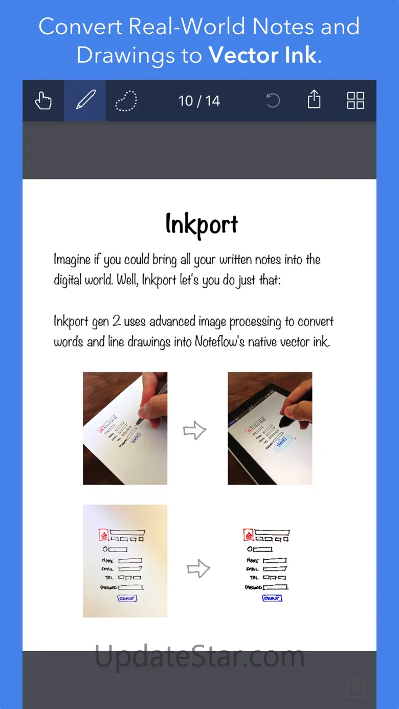 Noteflow+ Digital Notebook 3.4