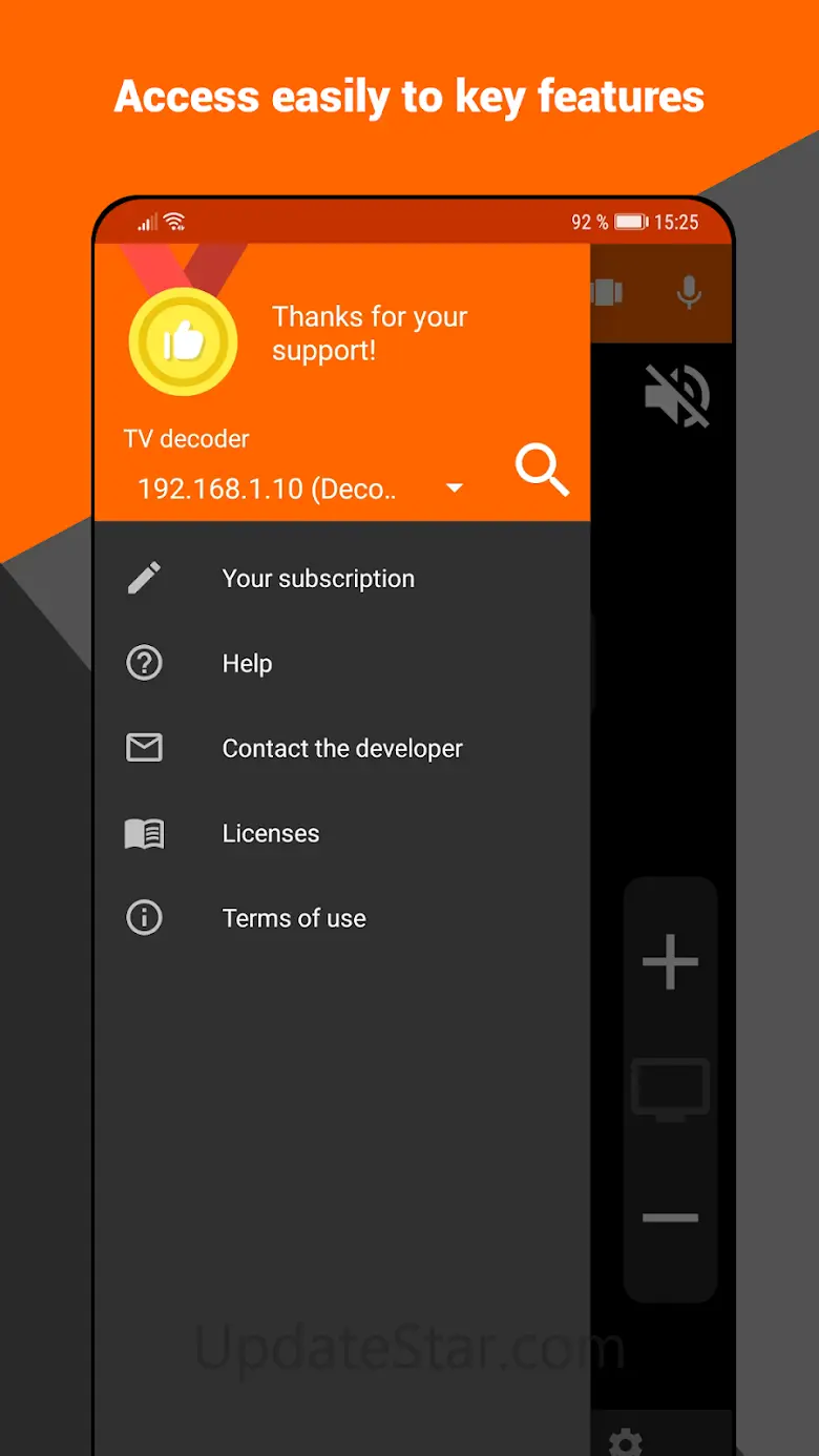 Remote compatible Livebox 3.7.7