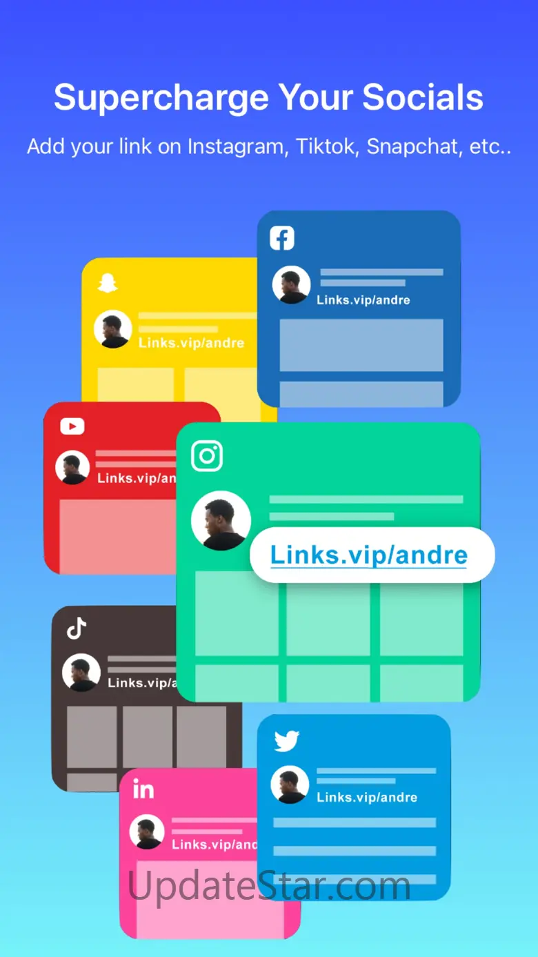 Links VIP -  Link in bio tree 4.7