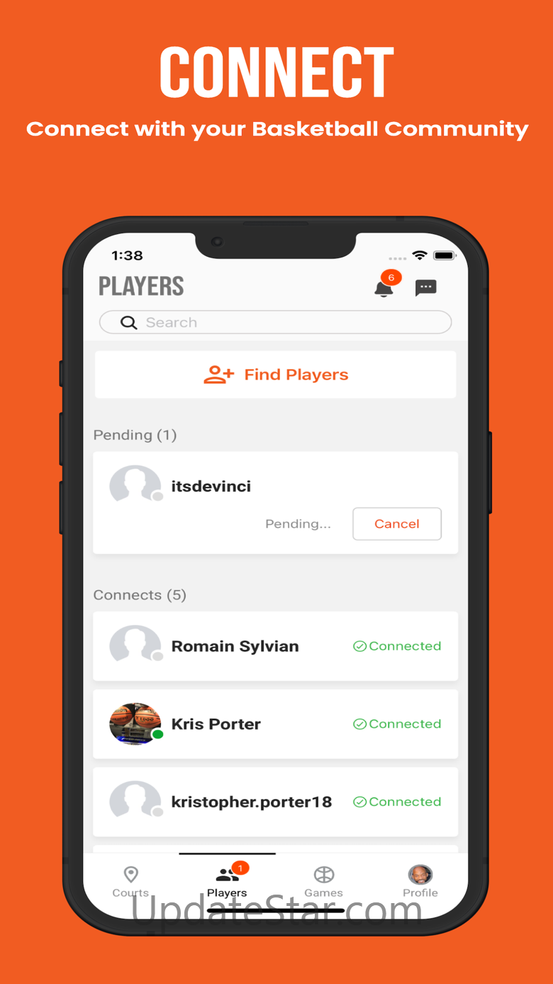 Fullcourt: Pickup Basketball 3.1.2