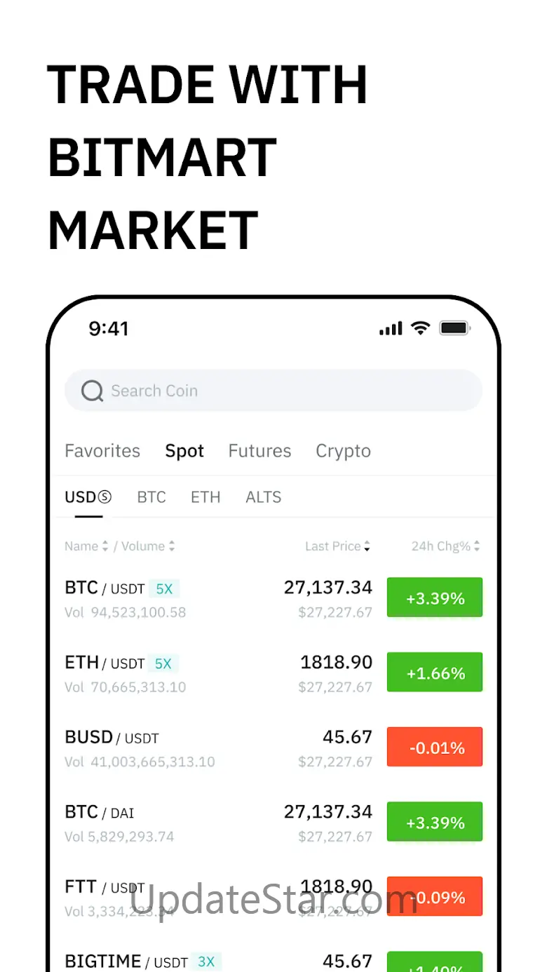 BitMart: Buy Bitcoin & Crypto 3.5.2