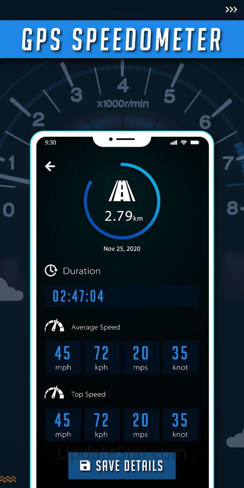 GPS Speedometer, Odometer 2.4.1