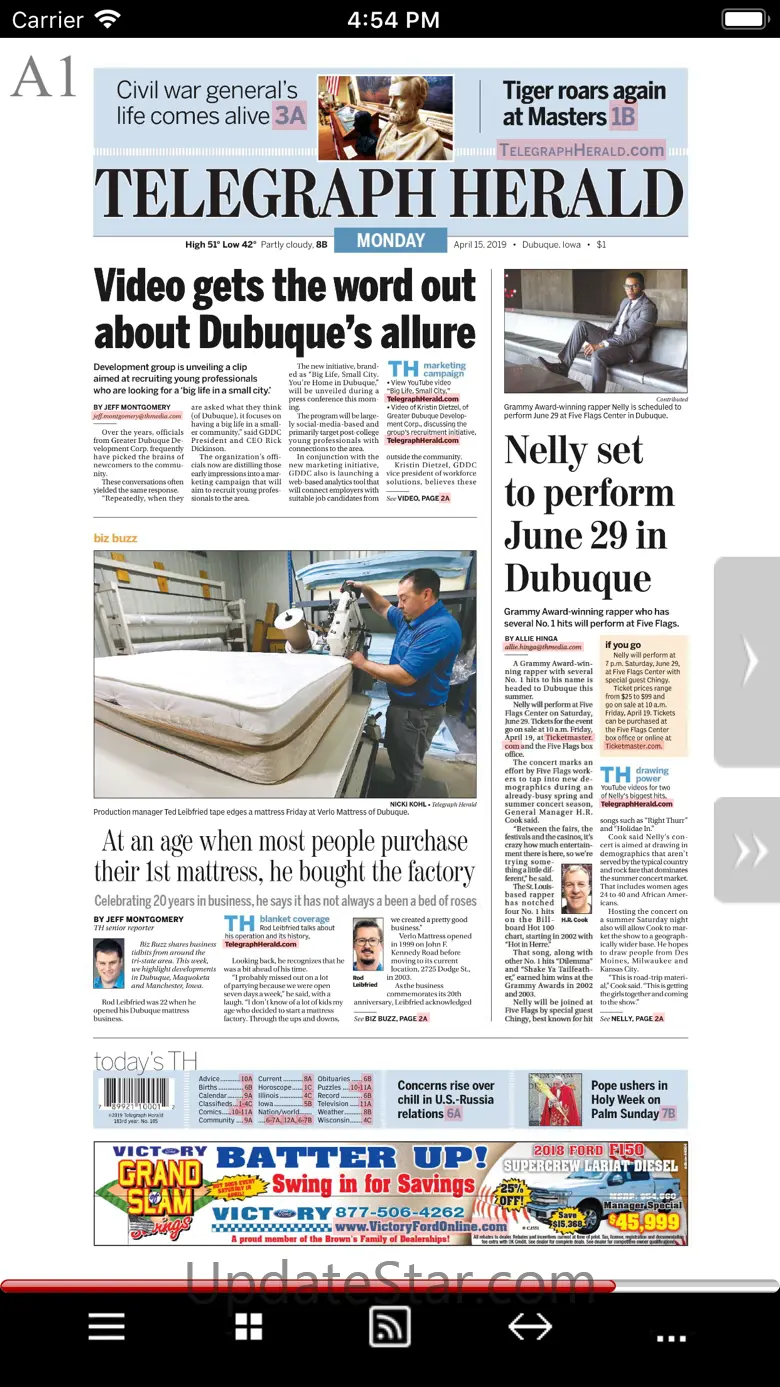 Telegraph Herald 3.18.10