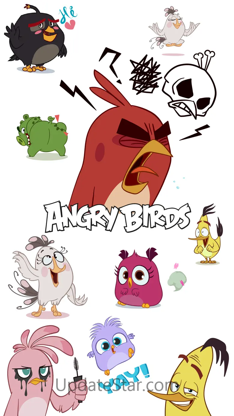 Angry Birds Stickers 1.3