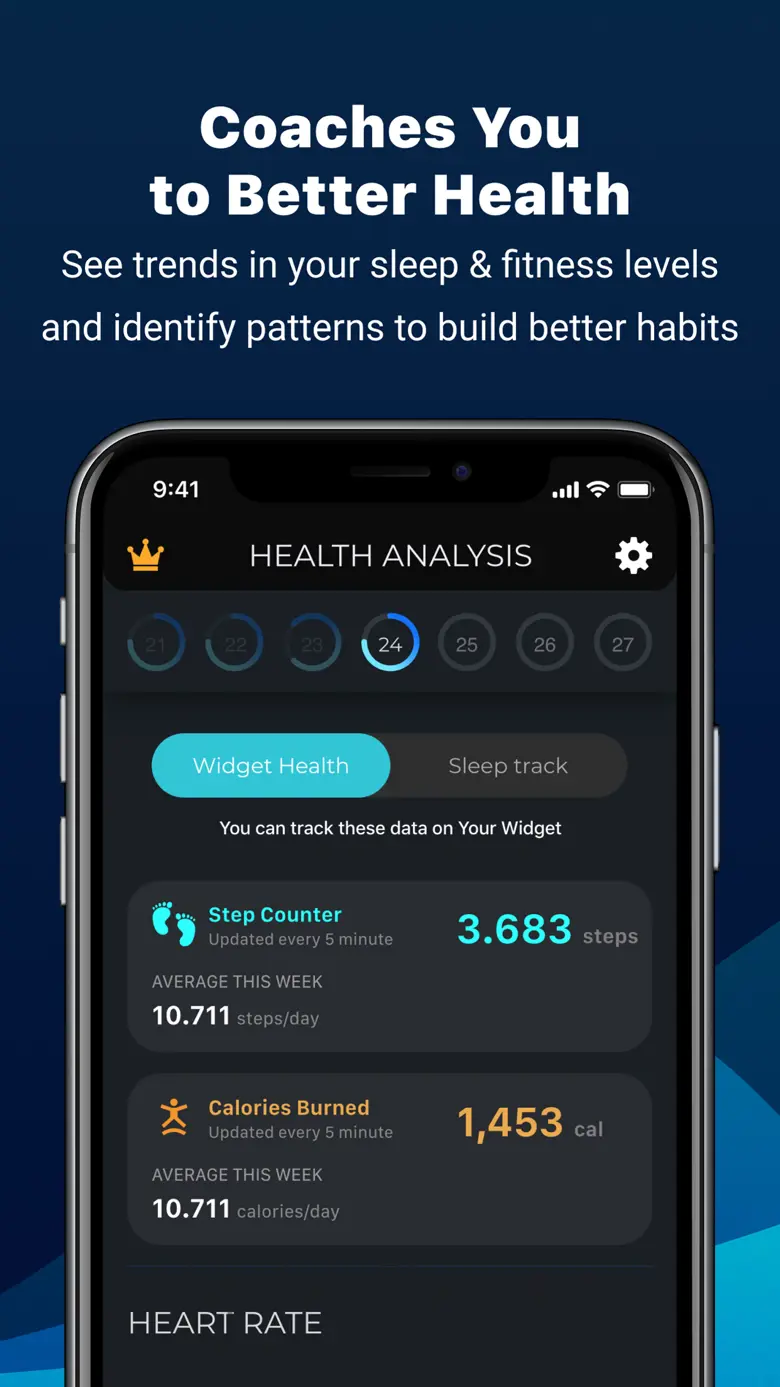Health Widget & Sleep Tracker 2.5