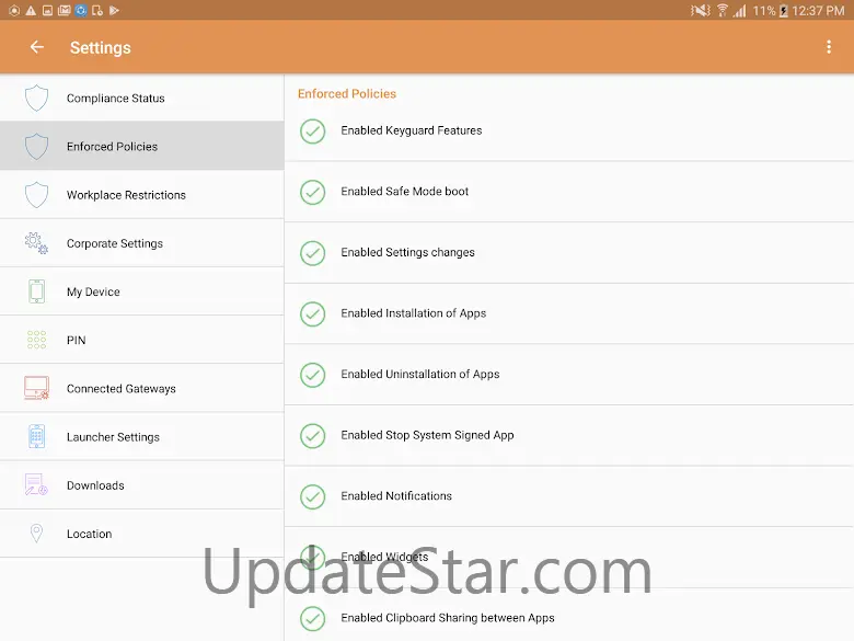 MaaS360 MDM for Android 8.50