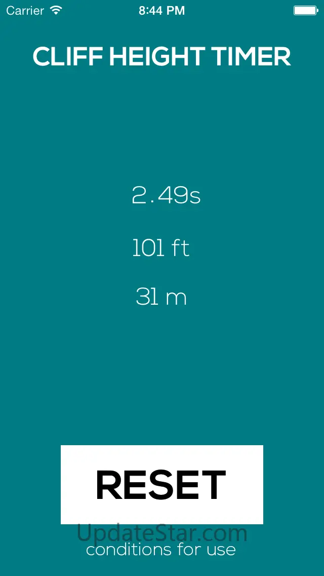 Cliff Height Timer 1.0