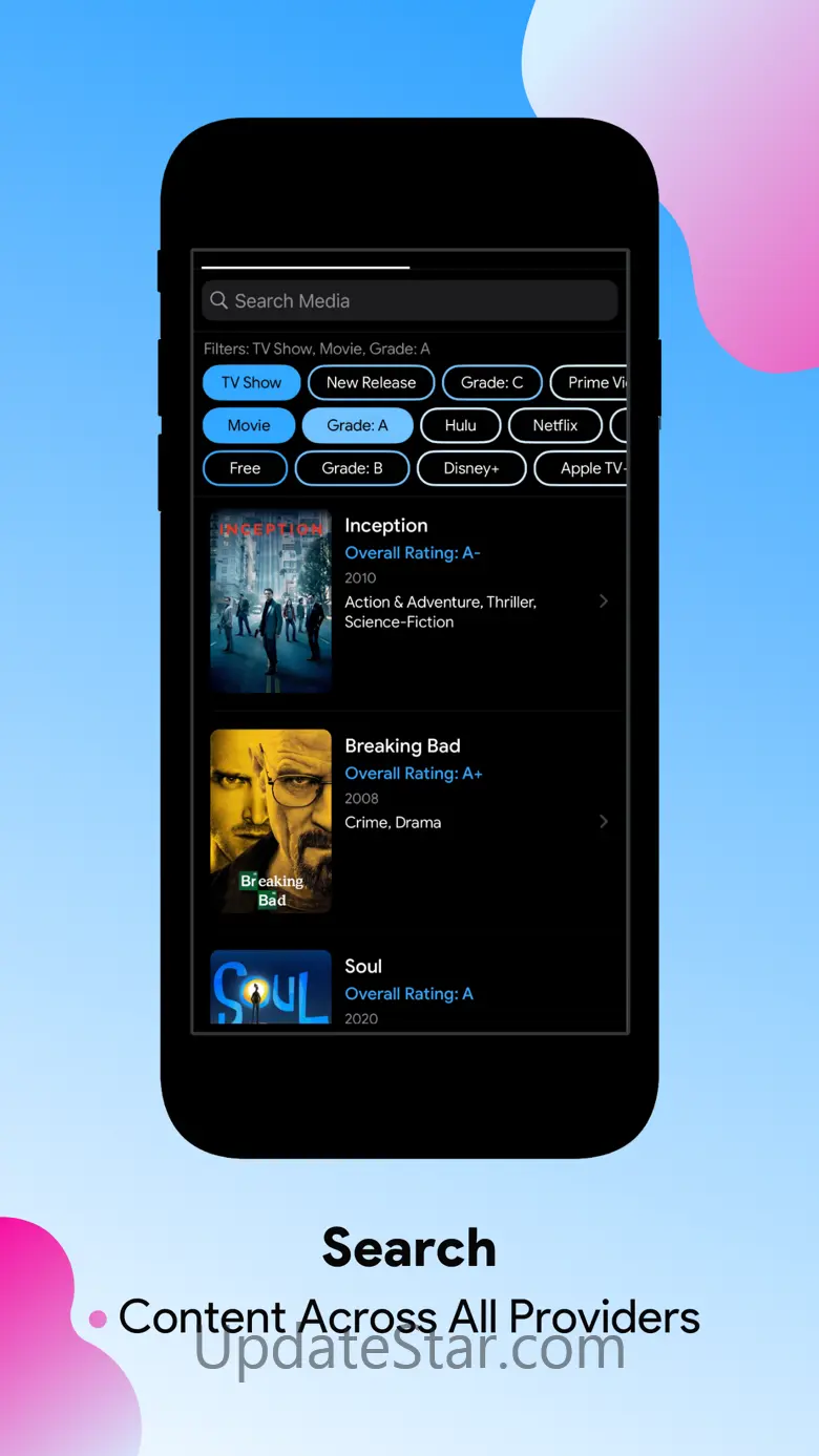Gatsby: TV Guide & Tracker App 2.6.3
