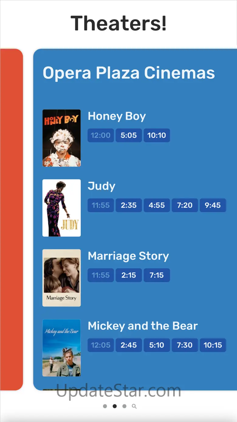 Showings — movie times & more 4.5.6