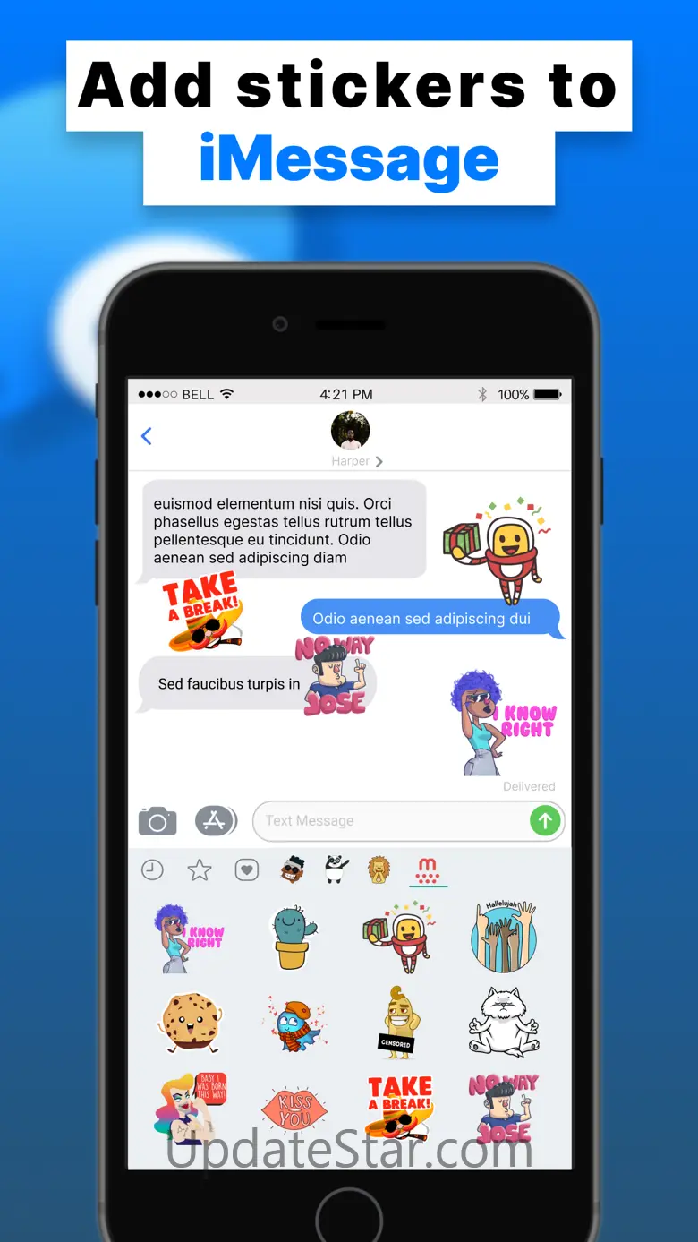 Stickers for photos & text 2024.08.29