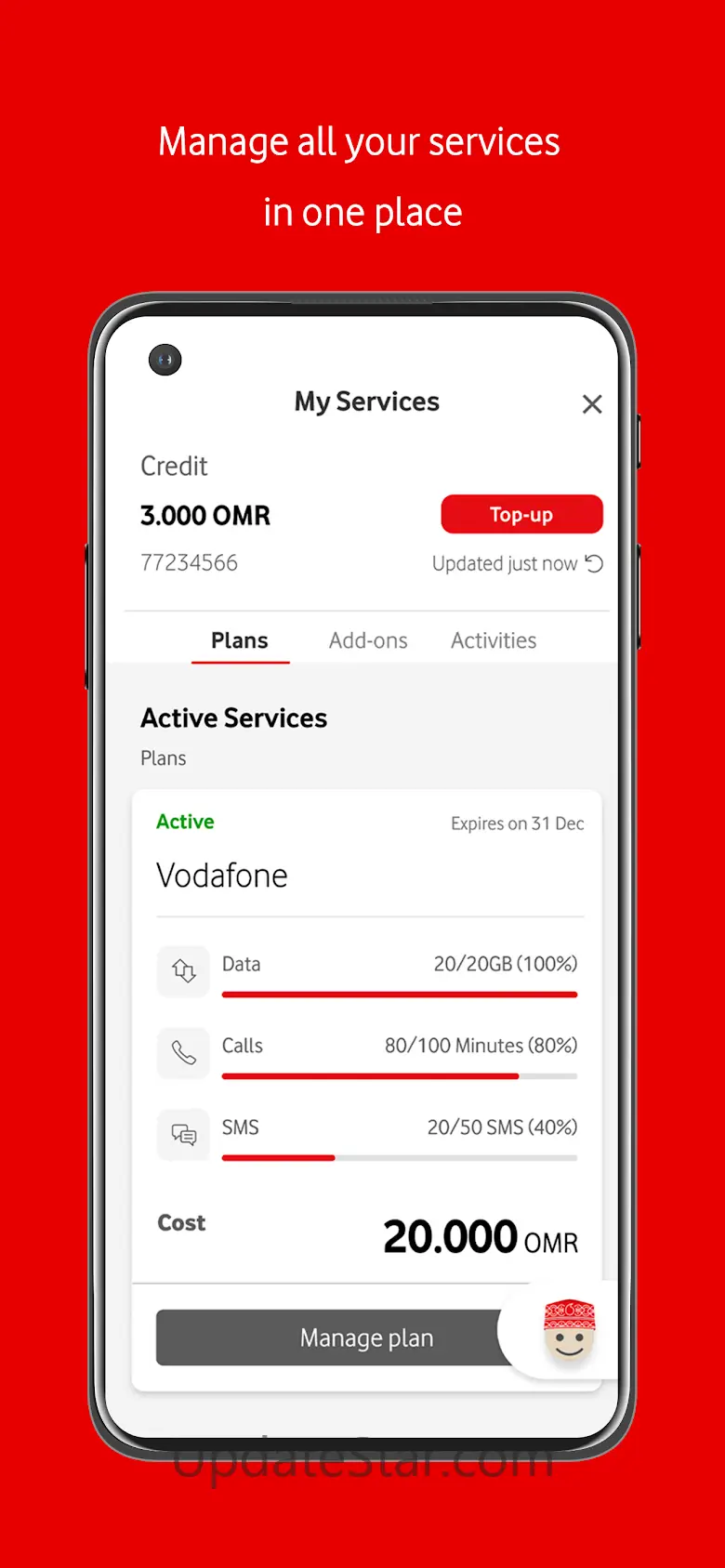 My Vodafone Oman 3.4.0