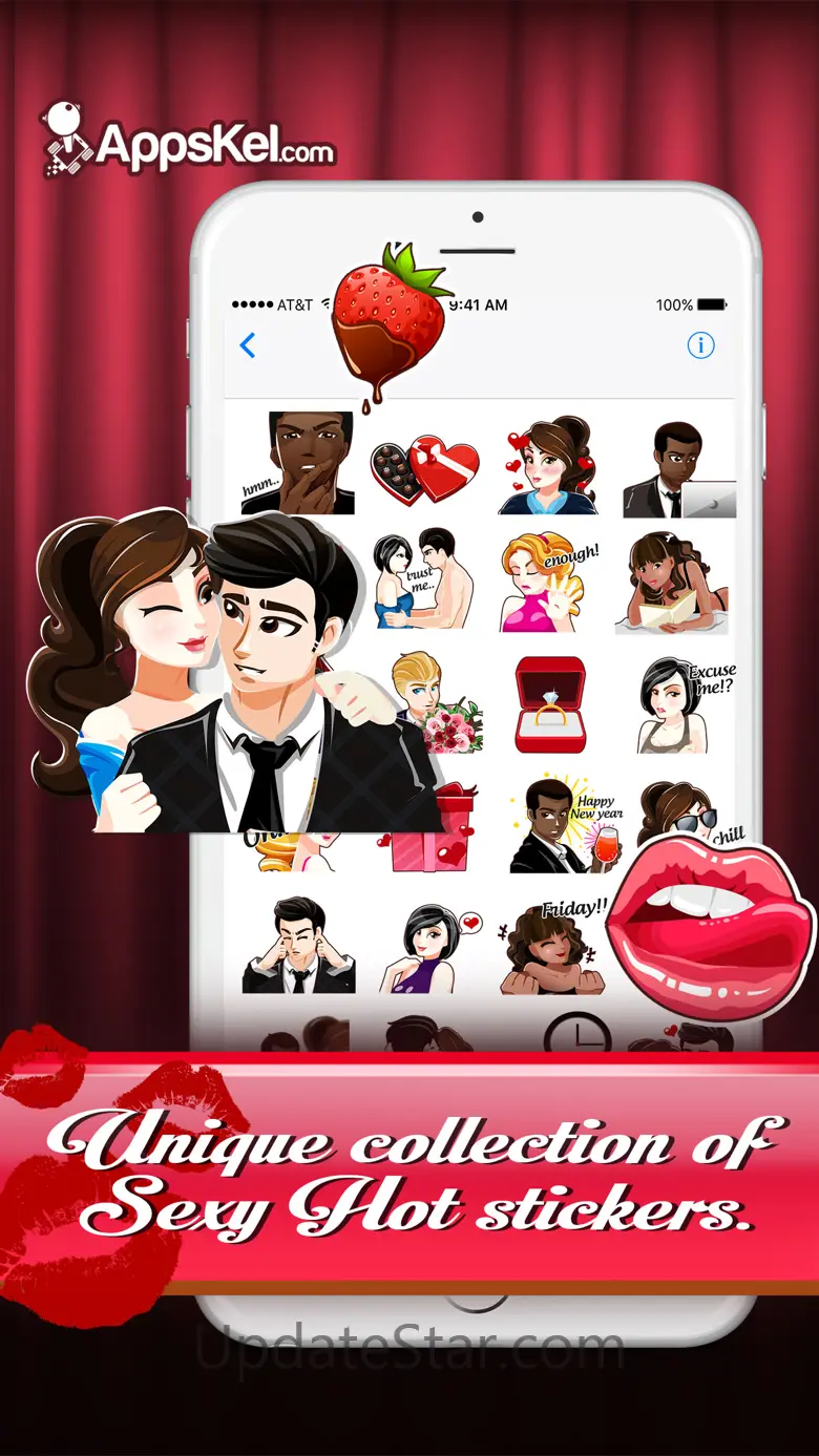 A Sexy Love Emoji Stickers 1.2