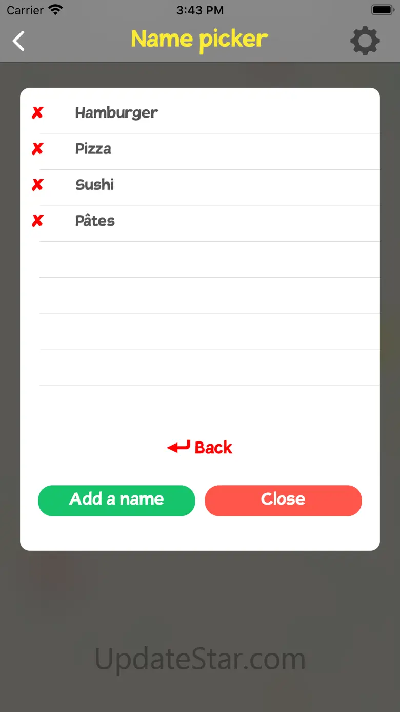 Random generator : name,number 2.1.0