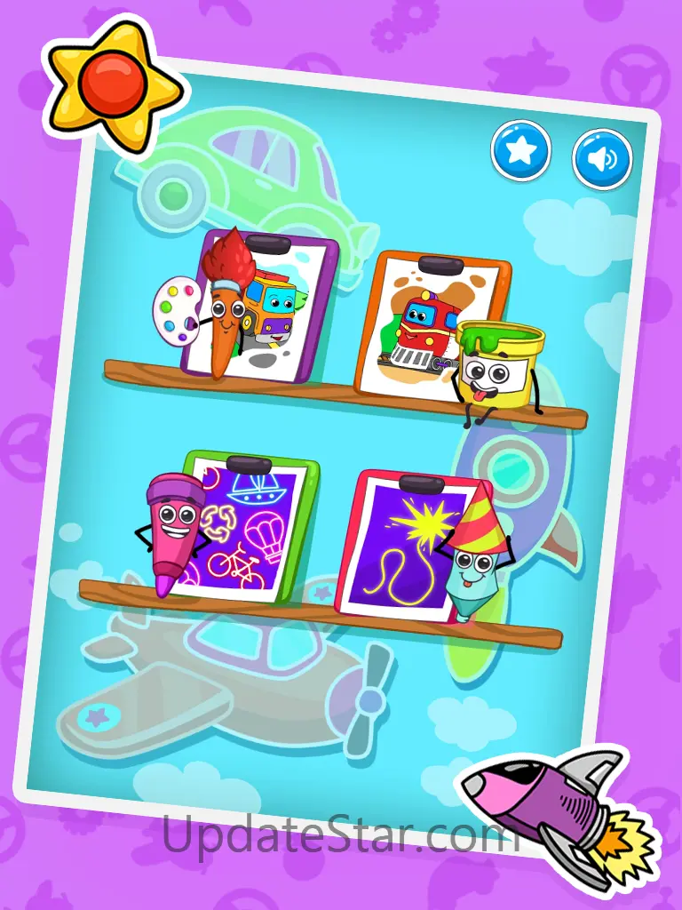 Coloring book: Transport 1.2.7